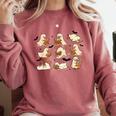 Halloween Ghost Book Lover Comfort Colors Sweatshirt Orchid Halloween Ghost Book Lover Comfort Colors Sweatshirt Orchid