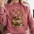 We Have The Same Heart History Month Book Lover Women Premium Tri-Blend Comfort Colors Sweatshirt Orchid