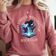 High Lords & Wingleaders Book Club Fantasy Storm Dragon Comfort Colors Sweatshirt Orchid High Lords & Wingleaders Book Club Fantasy Storm Dragon Comfort Colors Sweatshirt Orchid