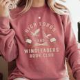 High Lords & Wingleaders Fantasy Reader Book Club Dragons Comfort Colors Sweatshirt Orchid High Lords & Wingleaders Fantasy Reader Book Club Dragons Comfort Colors Sweatshirt Orchid