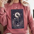 High Priestess Tarot Art Celestial Mystic Book Lover Comfort Colors Sweatshirt Orchid High Priestess Tarot Art Celestial Mystic Book Lover Comfort Colors Sweatshirt Orchid