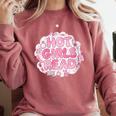 Hot Girls Read Pink Aesthetic Book Lover Reading Comfort Colors Sweatshirt Orchid Hot Girls Read Pink Aesthetic Book Lover Reading Comfort Colors Sweatshirt Orchid