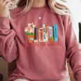 I'm With The Banned Books – Book Lover Librarian Reading Comfort Colors Sweatshirt Orchid I'm With The Banned Books – Book Lover Librarian Reading Comfort Colors Sweatshirt Orchid