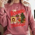I'm Booked For The Holidays Christmas Reading Bookworm Xmas Comfort Colors Sweatshirt Orchid I'm Booked For The Holidays Christmas Reading Bookworm Xmas Comfort Colors Sweatshirt Orchid