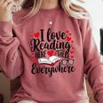 Its A Good Day To Read Book Across America Kids Comfort Colors Sweatshirt Orchid