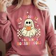 It's A Good Day To Read More Horror Books Halloween Comfort Colors Sweatshirt Orchid