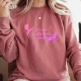 It's Too Nonfictiony Outside Bookish Comfort Colors Sweatshirt Orchid