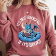It's Not Hoarding If It's Books Comfort Colors Sweatshirt Orchid It's Not Hoarding If It's Books Comfort Colors Sweatshirt Orchid