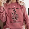 It's Not Smut It's Literature Smut Book Reader Comfort Colors Sweatshirt Orchid