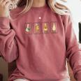 Just A Bookish Goose Reader SillyGoose Book Lover Outfit Comfort Colors Sweatshirt Orchid Just A Bookish Goose Reader SillyGoose Book Lover Outfit Comfort Colors Sweatshirt Orchid