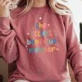 Kids The Littlest Book Club Member Book Lover Club Comfort Colors Sweatshirt Orchid Kids The Littlest Book Club Member Book Lover Club Comfort Colors Sweatshirt Orchid