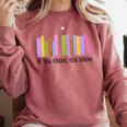 If You Know You Know 6 7 Reading Books Lovers Comfort Colors Sweatshirt Orchid If You Know You Know 6 7 Reading Books Lovers Comfort Colors Sweatshirt Orchid