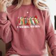 If You Know You Know 6 7 Six Seven Meme Floral Book Lover Comfort Colors Sweatshirt Orchid If You Know You Know 6 7 Six Seven Meme Floral Book Lover Comfort Colors Sweatshirt Orchid