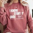 I Know How The Story Ends Book Of Revelation Jesus Is King Comfort Colors Sweatshirt Orchid I Know How The Story Ends Book Of Revelation Jesus Is King Comfort Colors Sweatshirt Orchid