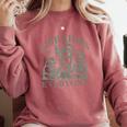 Libraries Are For Everyone Racoon Read Banned Book Librarian Comfort Colors Sweatshirt Orchid