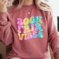 Library Book Fair Vibe Tie Dye School Reading Nostalgic Comfort Colors Sweatshirt Orchid Library Book Fair Vibe Tie Dye School Reading Nostalgic Comfort Colors Sweatshirt Orchid