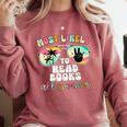 Most Likely To Read Books All Summer Teacher Student Comfort Colors Sweatshirt Orchid Most Likely To Read Books All Summer Teacher Student Comfort Colors Sweatshirt Orchid