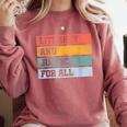 Literacy And Justice For All Stop Book Banning Banned Books Comfort Colors Sweatshirt Orchid Literacy And Justice For All Stop Book Banning Banned Books Comfort Colors Sweatshirt Orchid