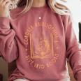 Literature Bookworm Abibliophobia Bookish Comfort Colors Sweatshirt Orchid