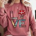 Love Books Reading Comfort Colors Sweatshirt Orchid Love Books Reading Comfort Colors Sweatshirt Orchid