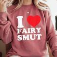 I Love Fairy Smut Book Lover Saying Comfort Colors Sweatshirt Orchid I Love Fairy Smut Book Lover Saying Comfort Colors Sweatshirt Orchid