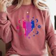 Magic Bi-Pride Book Of Cosmic Energy Comfort Colors Sweatshirt Orchid