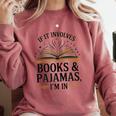 Magical Pajama And Book Lover Outfit For Readers Who Love Comfort Colors Sweatshirt Orchid Magical Pajama And Book Lover Outfit For Readers Who Love Comfort Colors Sweatshirt Orchid