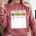 Meine Jugendweihe Guest Book Colourful Wir Waren Dabei MäDchen German Comfort Colors Sweatshirt Orchid Meine Jugendweihe Guest Book Colourful Wir Waren Dabei MäDchen German Comfort Colors Sweatshirt Orchid