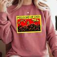 Millions Of Cats Book Cover Comfort Colors Sweatshirt Orchid Millions Of Cats Book Cover Comfort Colors Sweatshirt Orchid