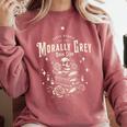Morally Grey Book Club Reading Shirt Bookish Bookworm Comfort Colors Sweatshirt Orchid