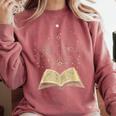 Mystic Astral Lunar Celestial Witch Spell Book Comfort Colors Sweatshirt Orchid Mystic Astral Lunar Celestial Witch Spell Book Comfort Colors Sweatshirt Orchid