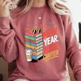 New Year New Chapter Book Lover Reader Comfort Colors Sweatshirt Orchid New Year New Chapter Book Lover Reader Comfort Colors Sweatshirt Orchid