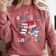 New Year New Chapter Happy New Year 2025 Book Lover Comfort Colors Sweatshirt Orchid New Year New Chapter Happy New Year 2025 Book Lover Comfort Colors Sweatshirt Orchid