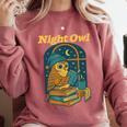 Night Owl Cozy Reading Tea Coffee Lover Bookworm Cute Comfort Colors Sweatshirt Orchid Night Owl Cozy Reading Tea Coffee Lover Bookworm Cute Comfort Colors Sweatshirt Orchid