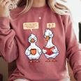 How Many Nights Reading Goose Book Lover Reader Comfort Colors Sweatshirt Orchid How Many Nights Reading Goose Book Lover Reader Comfort Colors Sweatshirt Orchid