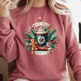 North Pole Book Club Books Reading Mug Gingerbread Comfort Colors Sweatshirt Orchid