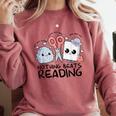 Nothing Beats Reading Rock Paper Scissors Book Lover Teacher Comfort Colors Sweatshirt Orchid Nothing Beats Reading Rock Paper Scissors Book Lover Teacher Comfort Colors Sweatshirt Orchid