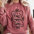 Once Upon A Time Fairytale Book Lover Reading Comfort Colors Sweatshirt Orchid
