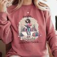 Oops I Bought Another Book Book Woman Sarcastic Comfort Colors Sweatshirt Orchid