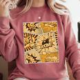 Orange Comic Book Orange Color Graphic Premium Tri-Blend Comfort Colors Sweatshirt Orchid Orange Comic Book Orange Color Graphic Premium Tri-Blend Comfort Colors Sweatshirt Orchid