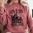The People Who'Ve Banned Books Were The Good Guys Comfort Colors Sweatshirt Orchid The People Who'Ve Banned Books Were The Good Guys Comfort Colors Sweatshirt Orchid