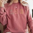 Plants Birds Books Lover Bird Watching Outfit For Bird Nerd Comfort Colors Sweatshirt Orchid