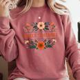 Pride And Prejudice Barely Tolerable Book Lover Bookish Comfort Colors Sweatshirt Orchid