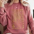 Pride And Prejudice Jane Austen Book Comfort Colors Sweatshirt Orchid
