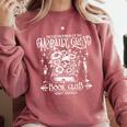 Proud Member Of The Morally Grey Book Club Books Lover Comfort Colors Sweatshirt Orchid