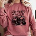 Proudly Anti Social Member Of The Introverted Book Club Comfort Colors Sweatshirt Orchid