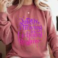 Quietly Thriving In Fictional Realms Book Lovers Comfort Colors Sweatshirt Orchid Quietly Thriving In Fictional Realms Book Lovers Comfort Colors Sweatshirt Orchid