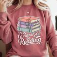 Rather Be Reading Book Lover Stack Comfort Colors Sweatshirt Orchid Rather Be Reading Book Lover Stack Comfort Colors Sweatshirt Orchid