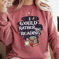 I Would Rather Be Reading Bookworm Book Lover Librarian Kids Comfort Colors Sweatshirt Orchid I Would Rather Be Reading Bookworm Book Lover Librarian Kids Comfort Colors Sweatshirt Orchid