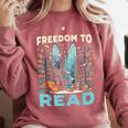 Read Banned Books Bookworm Book Lover Reading Literature Comfort Colors Sweatshirt Orchid Read Banned Books Bookworm Book Lover Reading Literature Comfort Colors Sweatshirt Orchid
